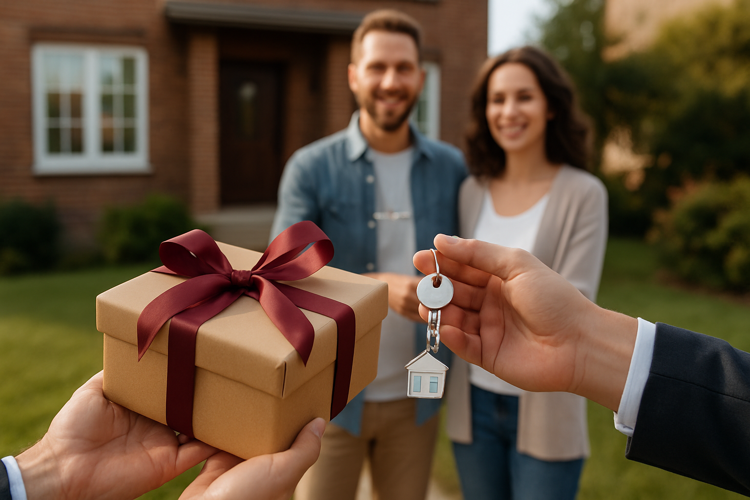 Übergabegeschenk Immobilienkunde: Das bleibt im Gedächtnis