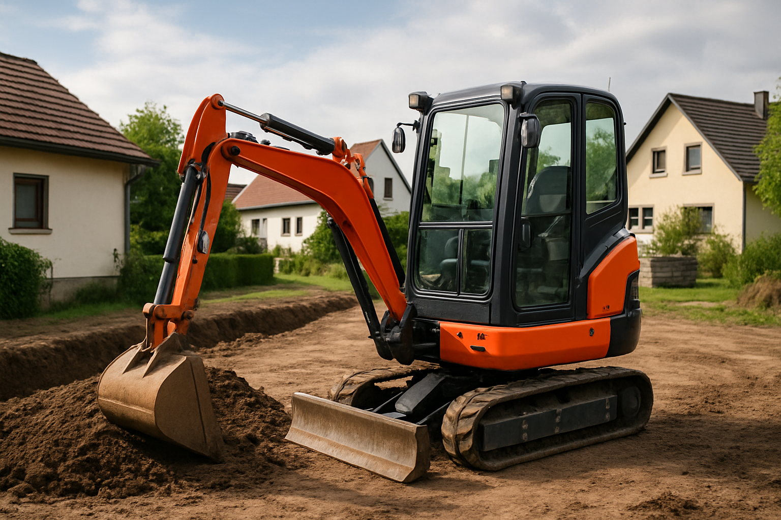Minibagger mieten in Billigheim