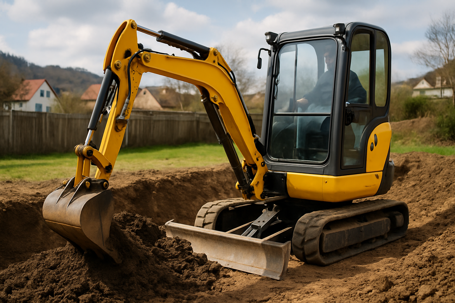 Minibagger mieten in Mosbach