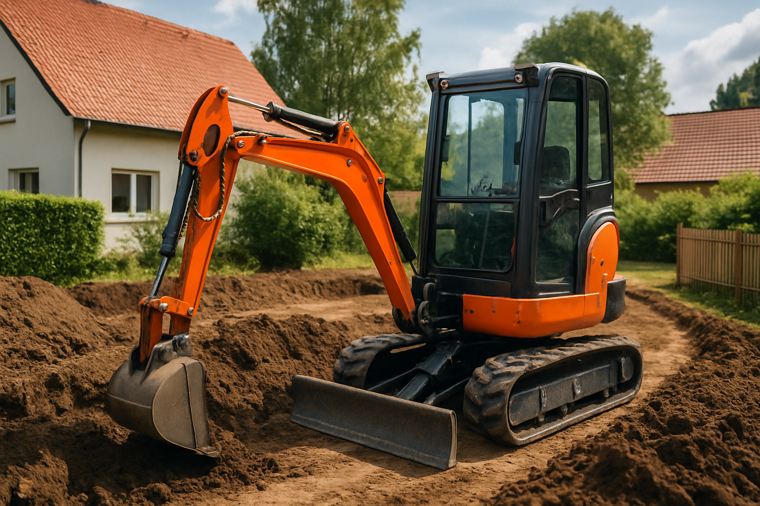 Minibagger mieten in Schefflenz